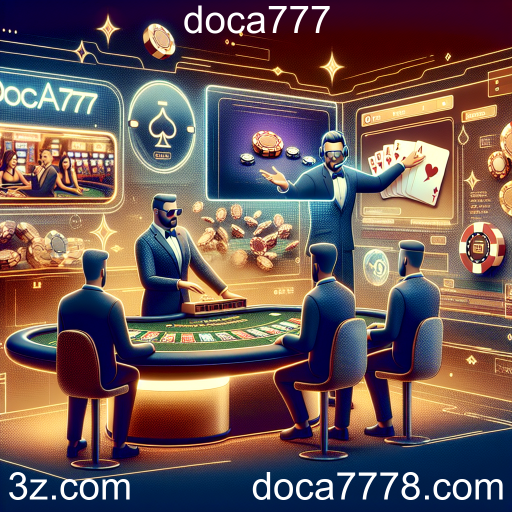 Experiência Imersiva com Jogos Ao Vivo no Doca777